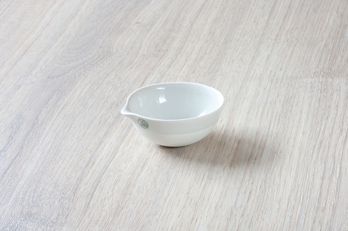 porc. miska odpařovací s výlevkou hluboká 206/1a, pr. 63 mm, 30 ml