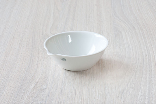 porc. miska odpařovací s rovným dnem 274/5, pr. 126 mm, 330 ml