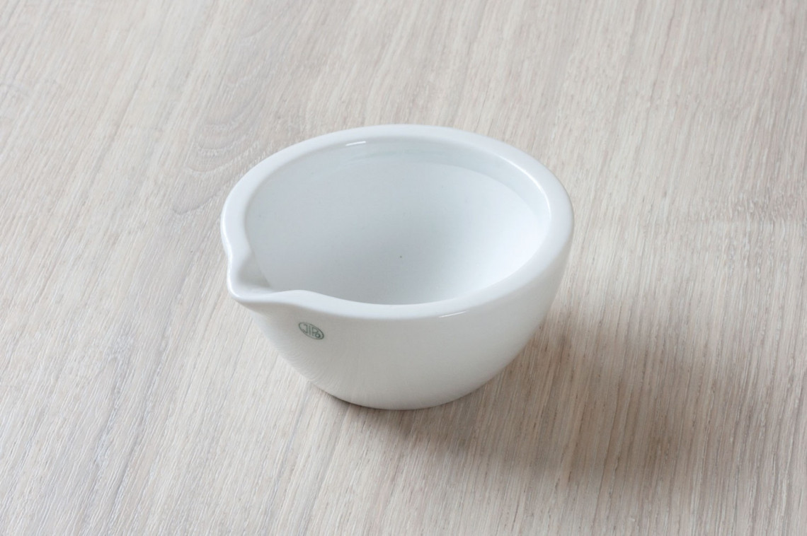 porc. miska třecí drsná 211a/1, pr. 70 mm, 30 ml, bez tloučku