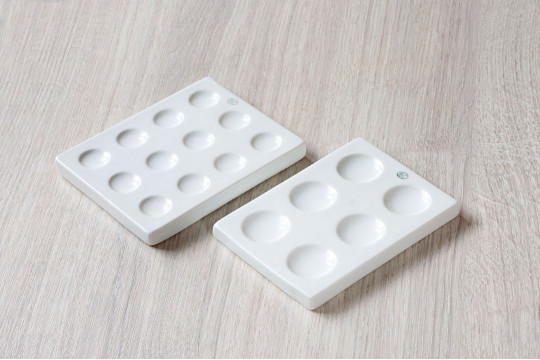 porc. deska tečkovací 263/6, 12 jamek pr. 17mm