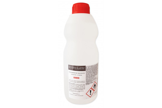 láhev na kapaliny HDPE 1000 ml kulatá, s UN-kódem, s uzávěrem pr. 31 mm