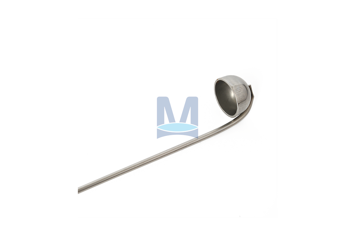 lžička spalovací ocelová, délka 450 mm