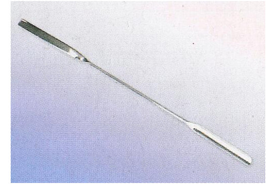 špachtle nerez oboustranná tenká se lžičkou, 150 mm