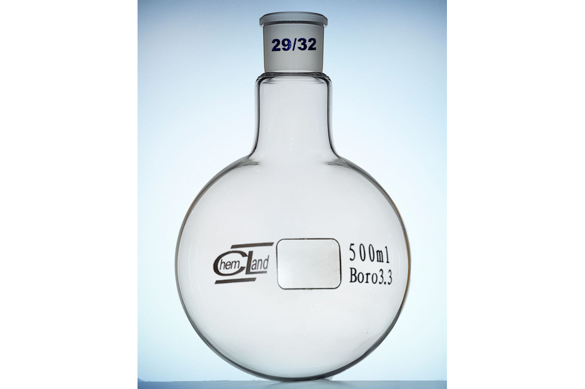 baňka s kulatým dnem zábrusová, 100 ml, NZ 19/26