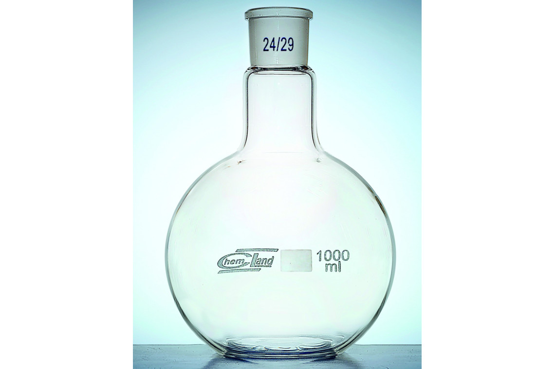 baňka s plochým dnem zábrusová 750 ml, NZ 29/32