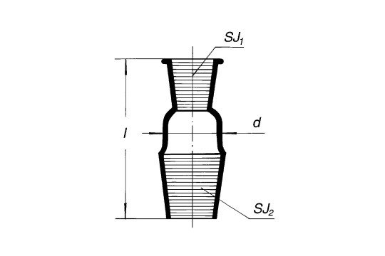 vložka přechodová (redukce) jádro NZ 45/40, plášť NZ 29/32